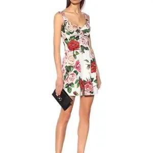 ワンピース DOLCE & GABBANA Dresses/Jumpsuits Dolce & Gabbana Floral Lace-Trimmed Jumpsuit | Sendegaro GR